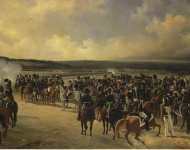 Ladurner Adolphe Review of the French Troops in the Presence of Charles X  - Hermitage